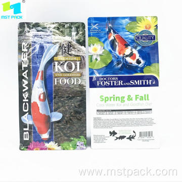 Flat Bottom Pouch for Pet Food Packaging Bag